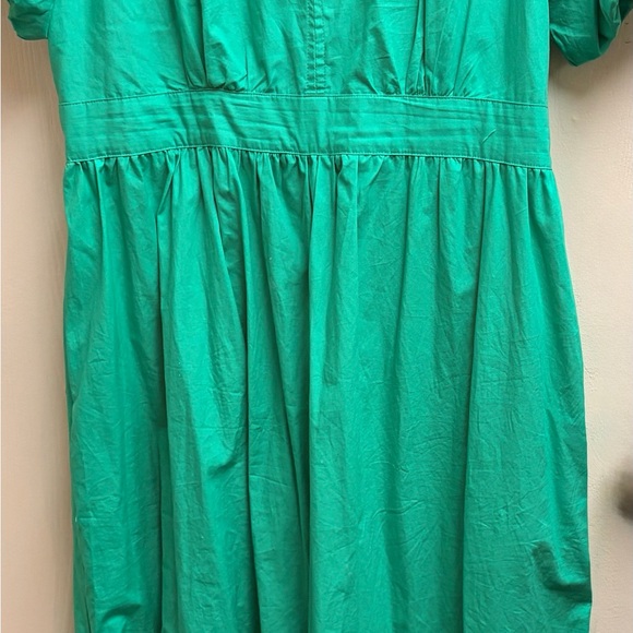 French Connection Green Puff Sleeve Maxi Dress – XL - Picture 9 of 10